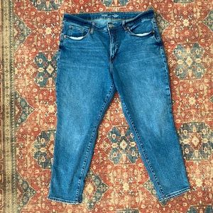 Old Navy OG Straight high rise jeans size 16 EUC
